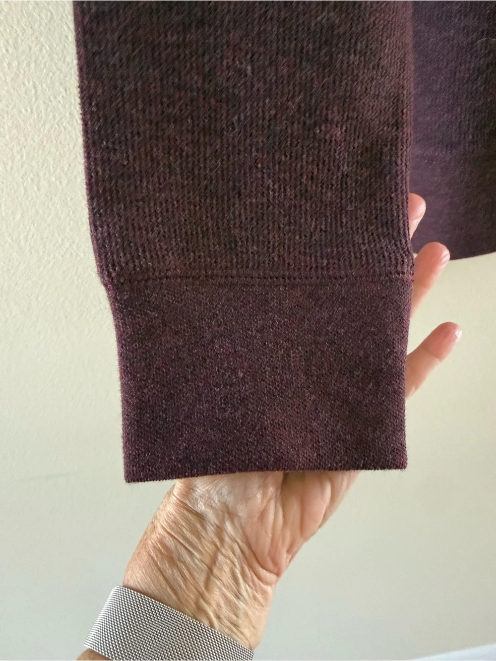 Banana Republic Men's Crewneck Sweater in Plum NWOT